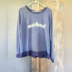 Grayson Threads Blue Weekend Sweatshirt